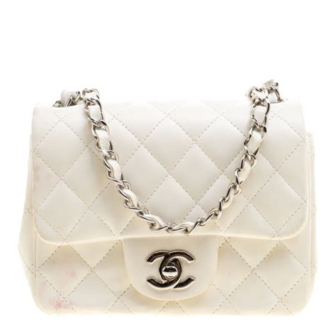 chanel light brown bag|white quilted chanel bag.